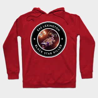 EAS Lexington - Black Star Killer - White - Sci-Fi - B5 Hoodie